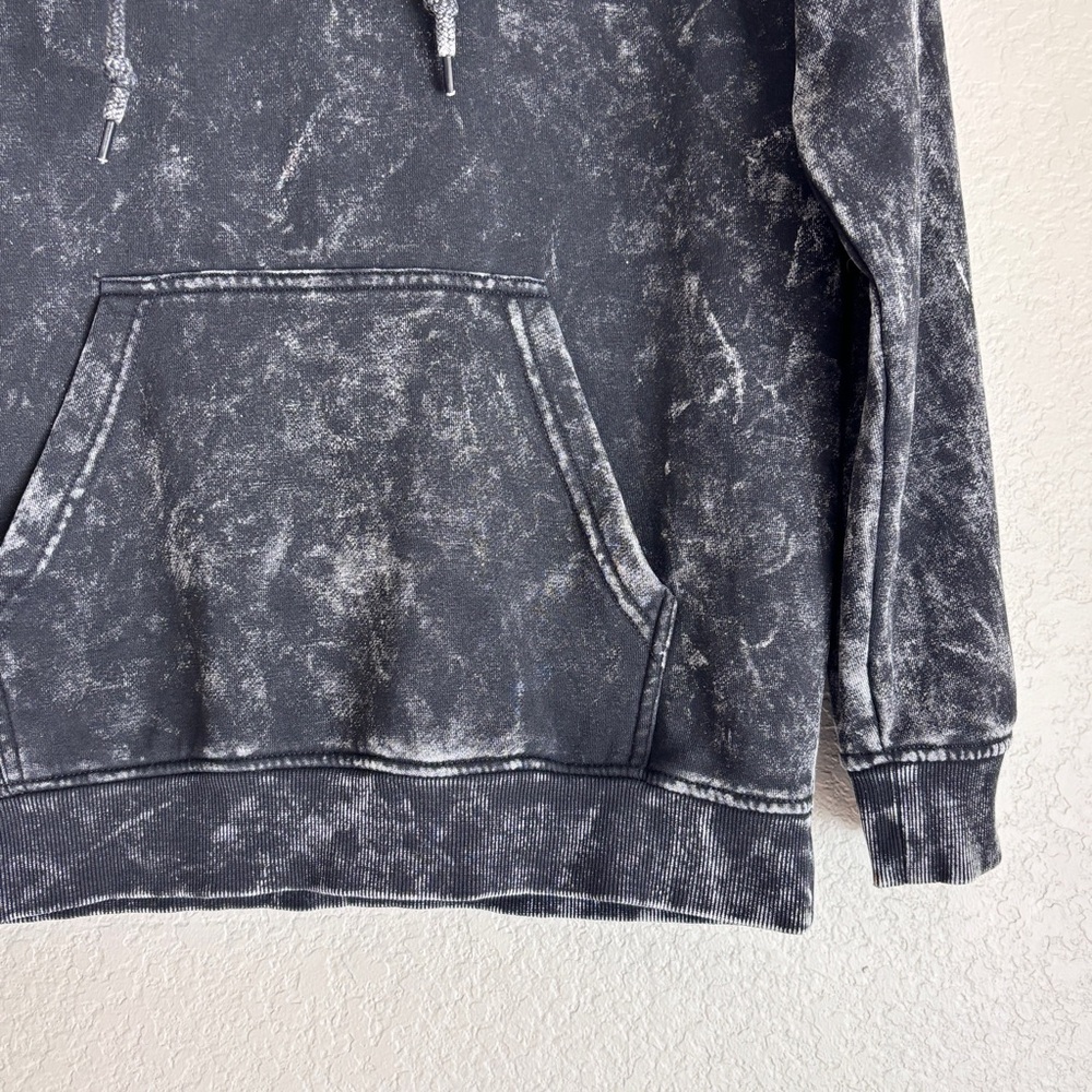 National Geographic Black and Gray Tie-Dye Hoodie Adult Unisex M New Mexico logo - Picture 3 of 10